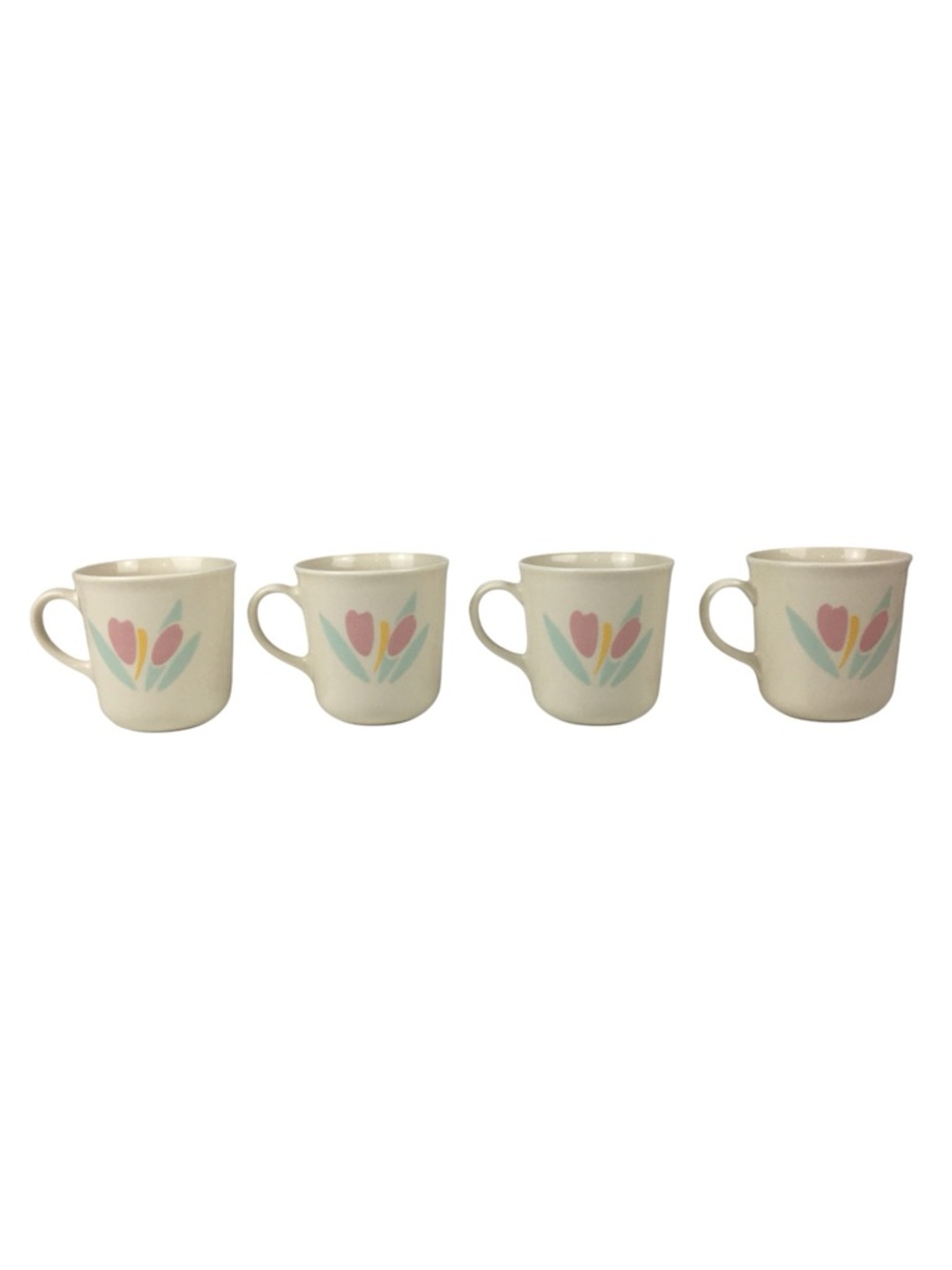 Corning Corelle Tulip Accent Coffee Mug Set 8 oz - Picture 2 of 10